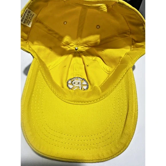Providence Bruins Yellow Adjustable Hat Cap One Size AHL Hockey - Picture 6 of 7
